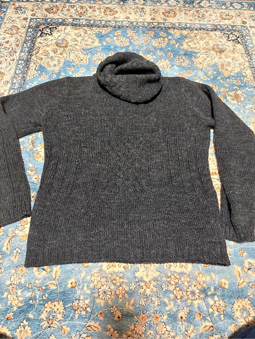Bonner Wool Alpaca Cowl Neck Sweater Size Medium
